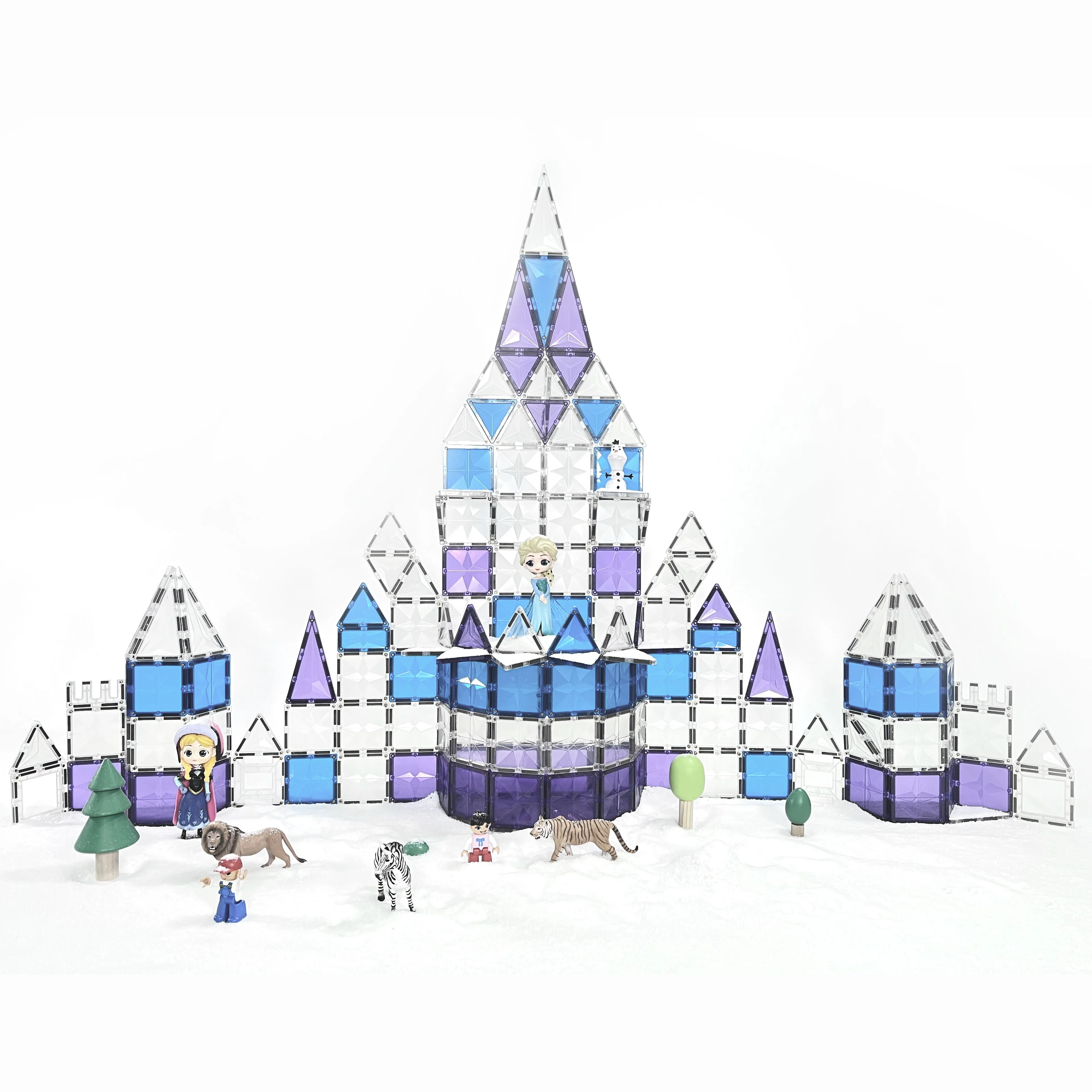 MNTL 120pcs Kids Educational Magnetic Tile Kid Build Block Juguetes Educativos Plastic Building Blocks Toys For Kids