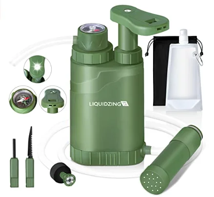 Manufacture water filter portable outdoor portable uf and carbon water filter water filter camping
