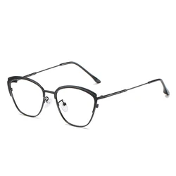 1931 Cat Eye Photocromic Glasses Anti Radiation 2 In 1 Blue Ray Photochromic Optical Frames For Men Women