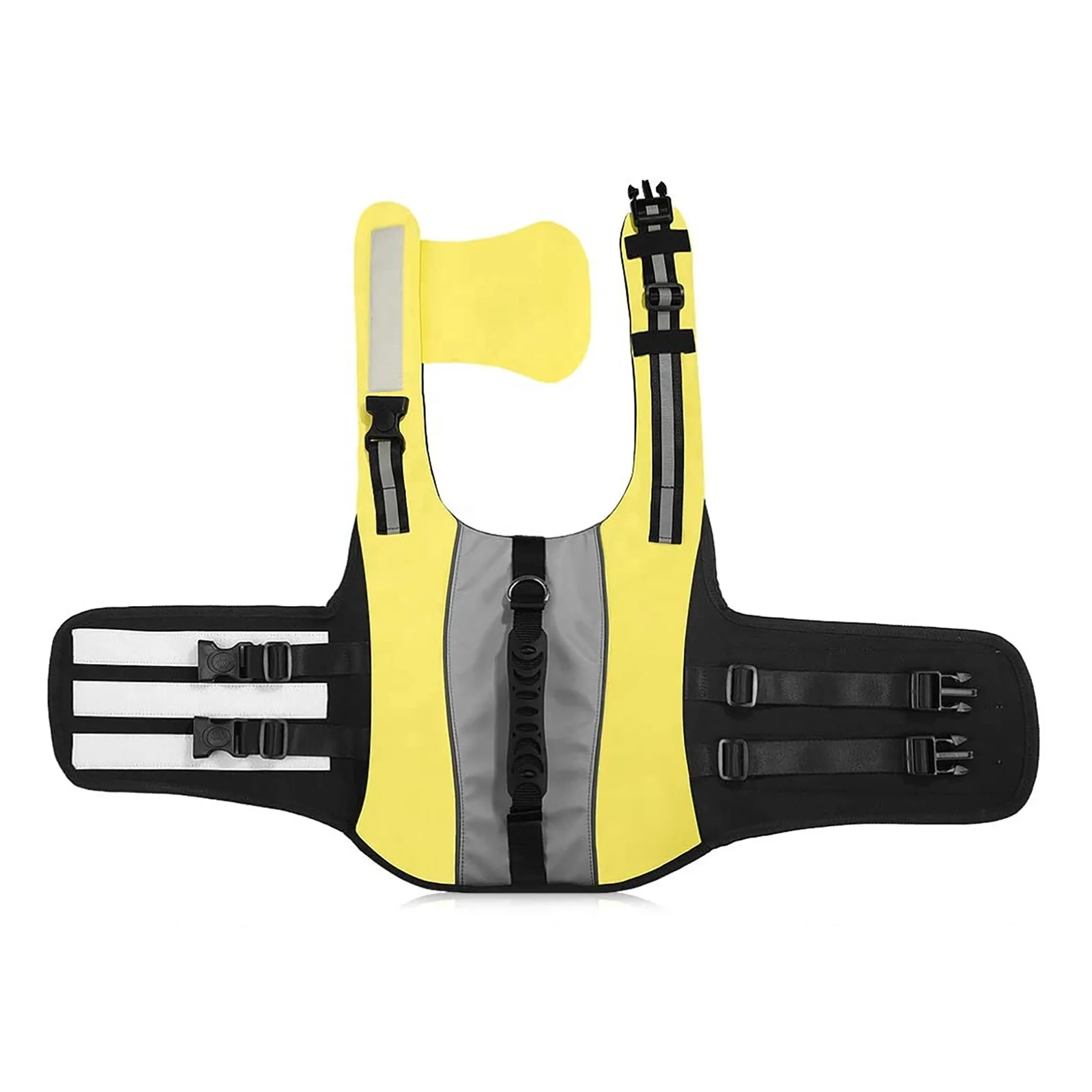 Folding Dog Life Jacket Portable Airbag Dog Swimming Jacket Vest Safety Vest for  Dogs