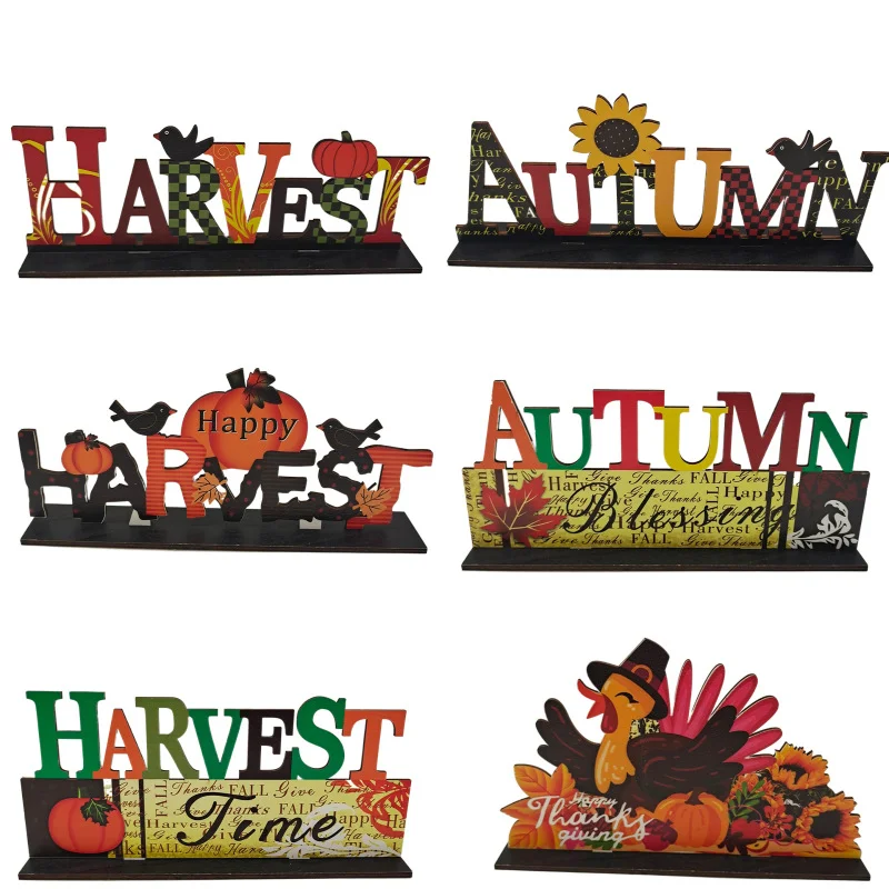 Thanksgiving wishes pumpkin decoration for autumn harvest festival Chinese family decoration for Thanksgiving party decoration