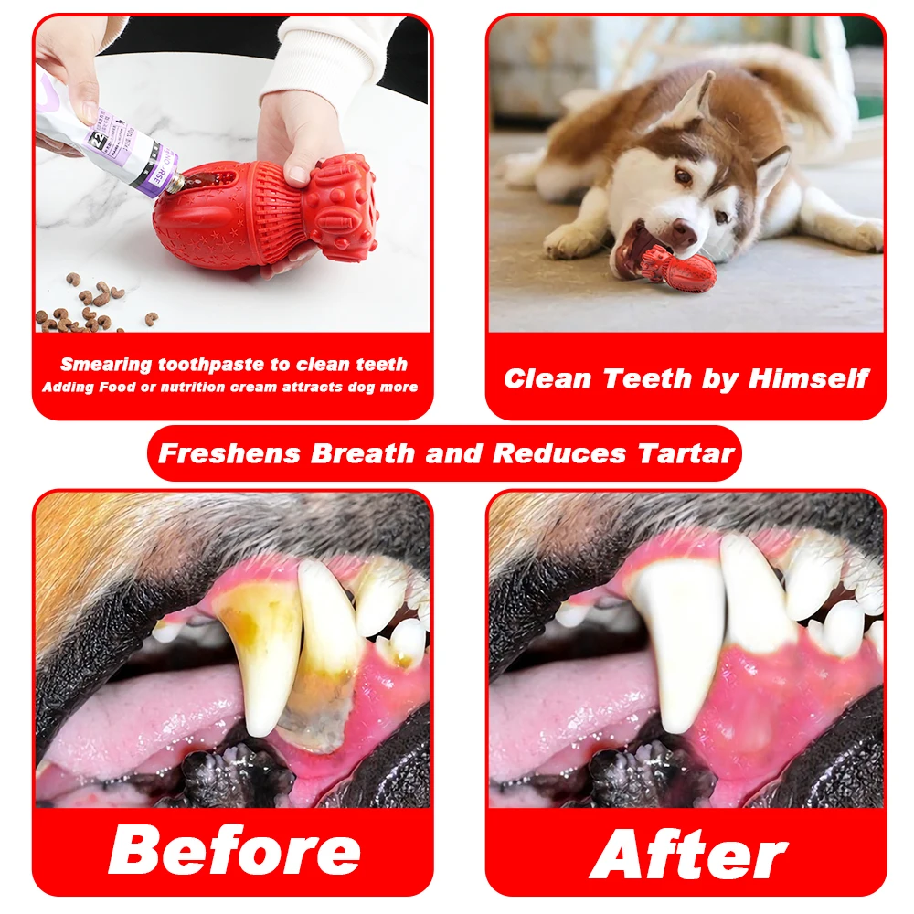 Dog Toys 2021 New Pet Product Eco Friendly Natural Rubber Indestructible Interactive Treat Dispenser pet dog chew toy rubber