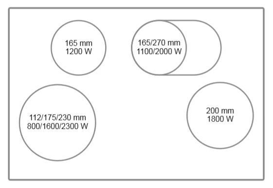 7300 Вт чувствительный сенсорный контроль секундомер функция блокировки ребенка 4 горелки инфракрасная плита для приготовления пищи Vitroceramic инфракрасная варочная панель