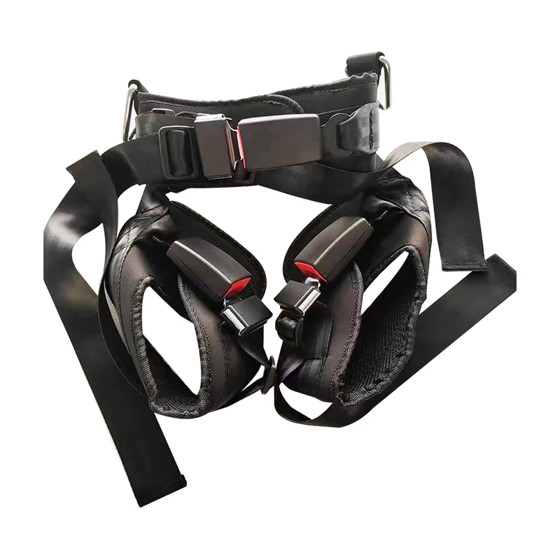 Wholesale adjustable kids Adults bungee trampoline gymnastic fitness safety harness bungee trampoline safety belt