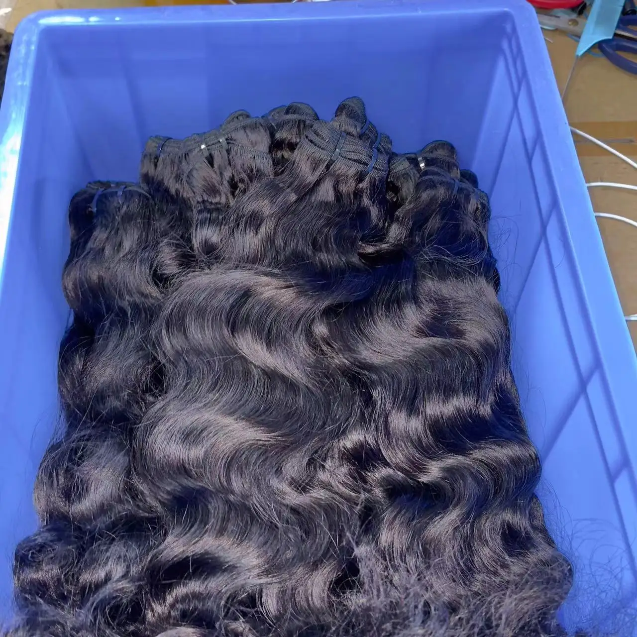 Vietnamese RAW Natural Wavy Hair High Quality Factory Wholesale Price unprocessed raw hair