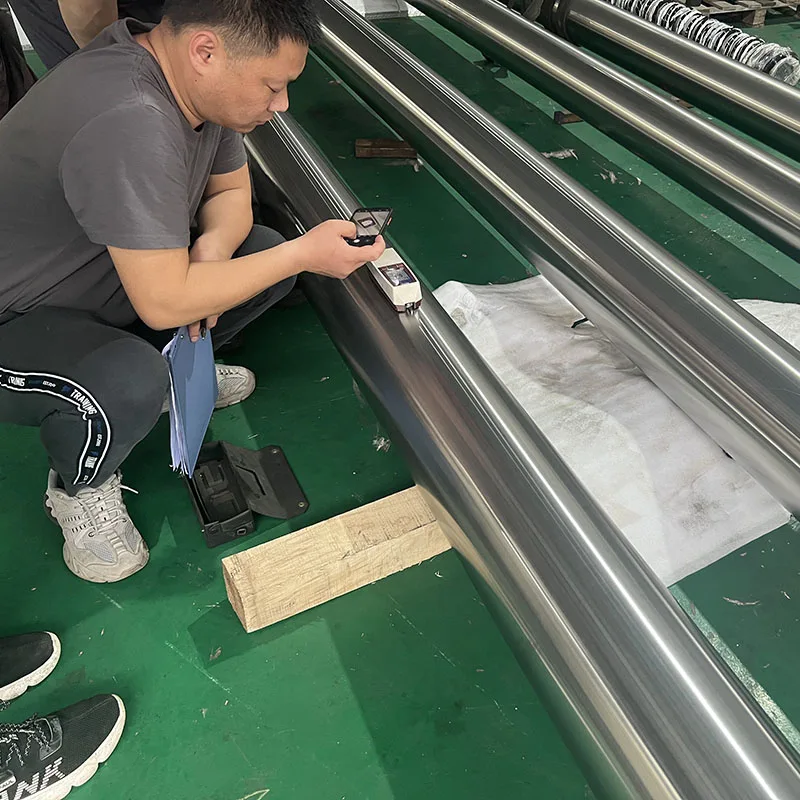 hot sales cutting induction hardened stainless steel ASTM4140 chrome plated f7 tubing