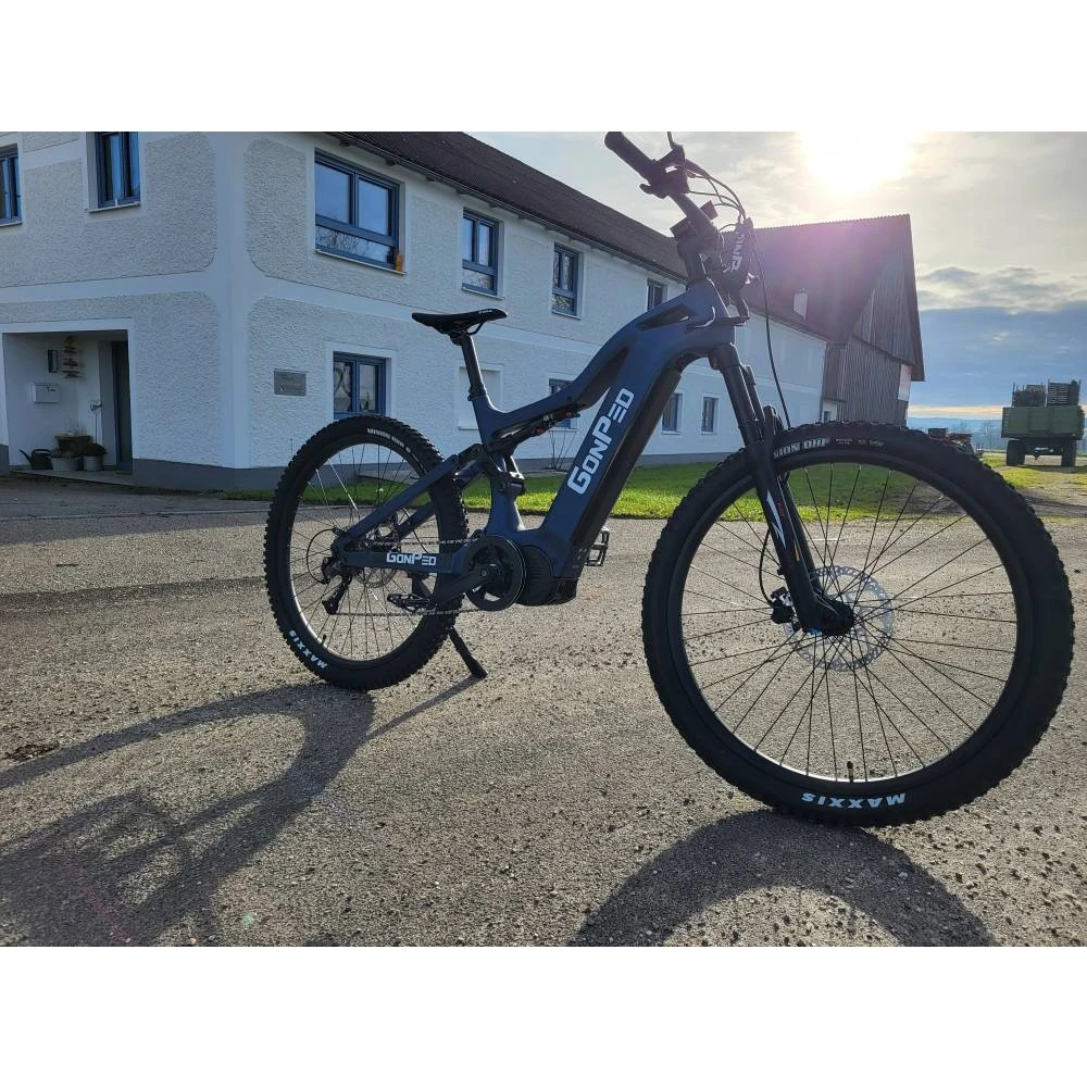 Gonped carbon ebike bafang ultra 52 volt 1500 watt m620 e bike 29 inch wheel mountain bike full suspension