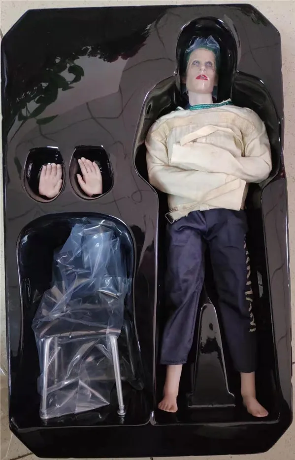 1 6 The Joker Variant scale Suicide Squad  Crazy Toys Genuine Arkham Asylum Ver. Joker PVC figure  Action Figure Toy hot