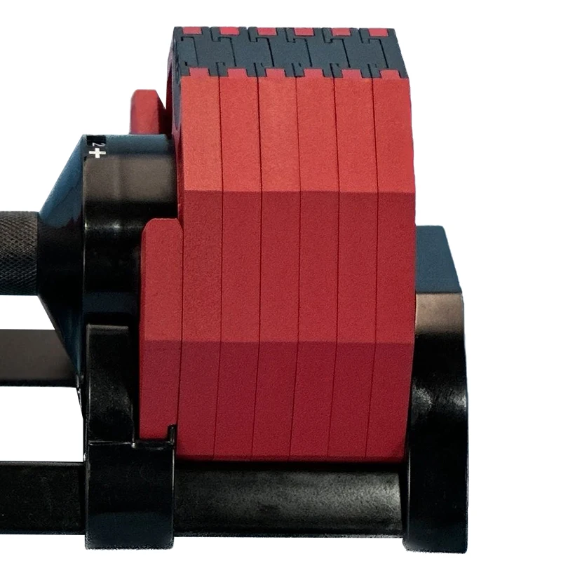 Commercial Black Rubber Dumbbell Black Free Weight Pairs Sets Rubber Coating Steel  Hex Rubber Dumbbell Gym Equipment