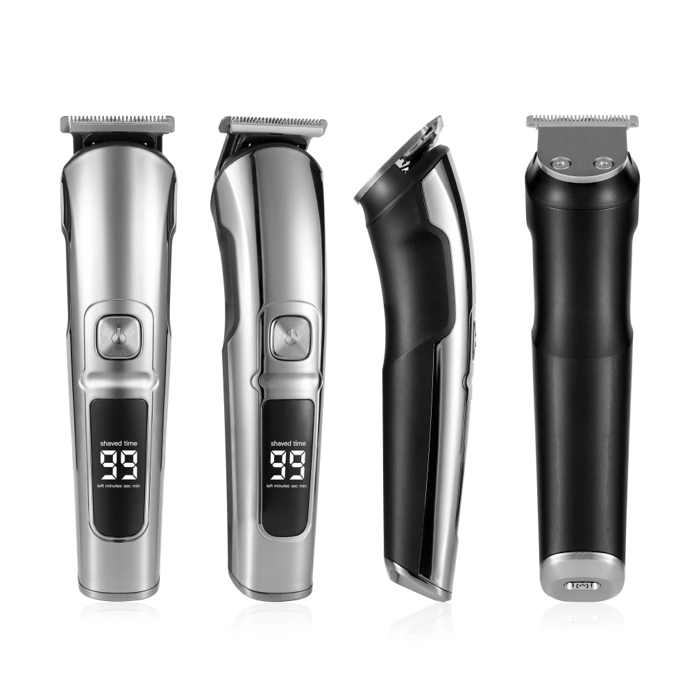 maquina de cortar pelo rechargeable  electronic  6 in 1 private label cordless wireless usb hair body mens grooming set
