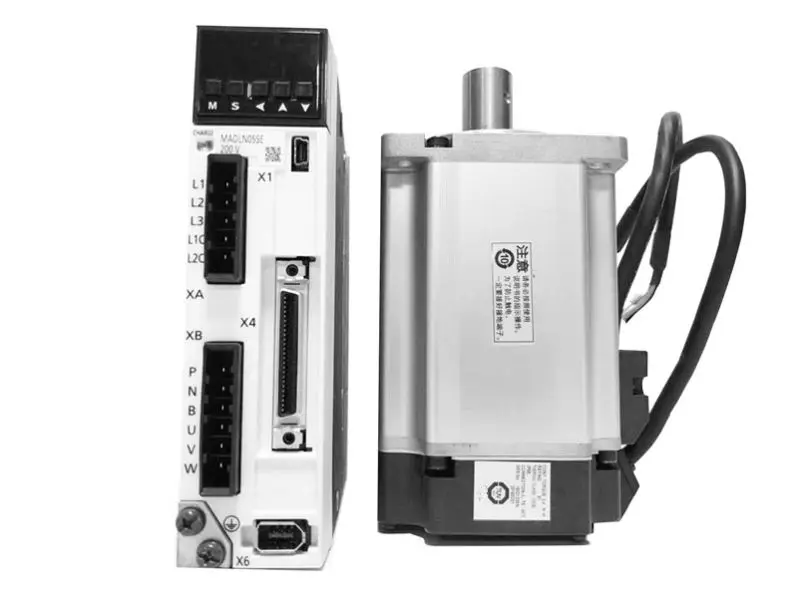 Серводвигатель переменного тока + Драйвер MADLN05SG MSMF012L1V2M 100 Вт с тормозом