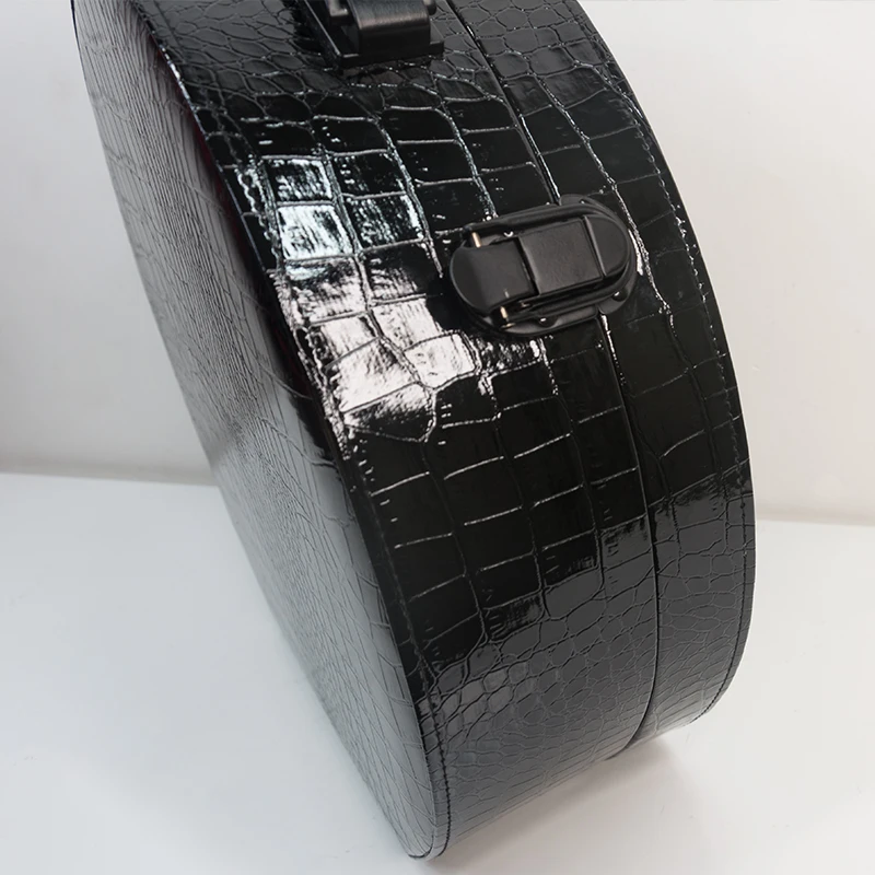 Beauty Case with Full Mirror Waterproof EVA Dividers Makeup Train Case PU Cosmetic Organizer