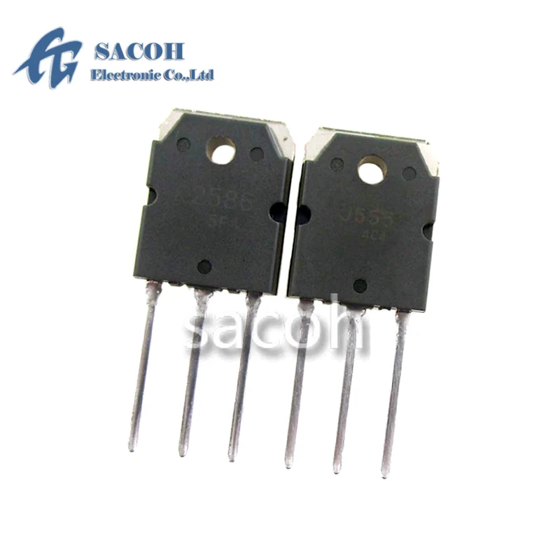 2SK2586 K2586 + 2SJ555 J555 TO-3P 60A 60V НЧ + Pch дополнительной мощности MOSFET
