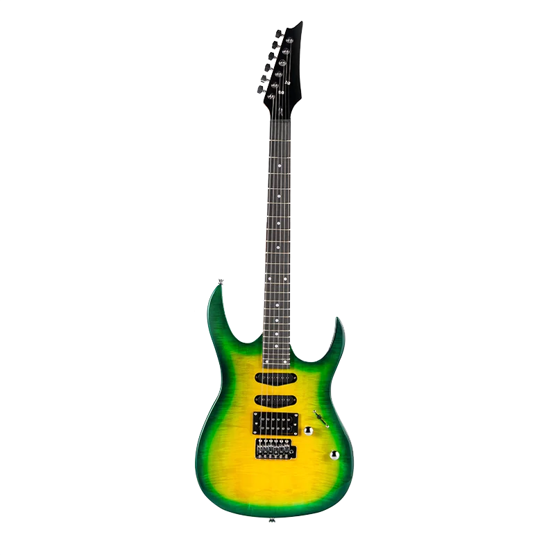 OECAN factory high quality Professional SOLO OEM  wood material two pickup five speed stitch electric guitar