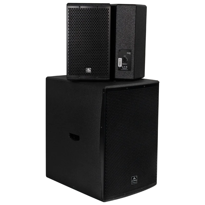 2.1 professional live sound system audio equipment 15 inch subwoofer 8 inch satellite speakers