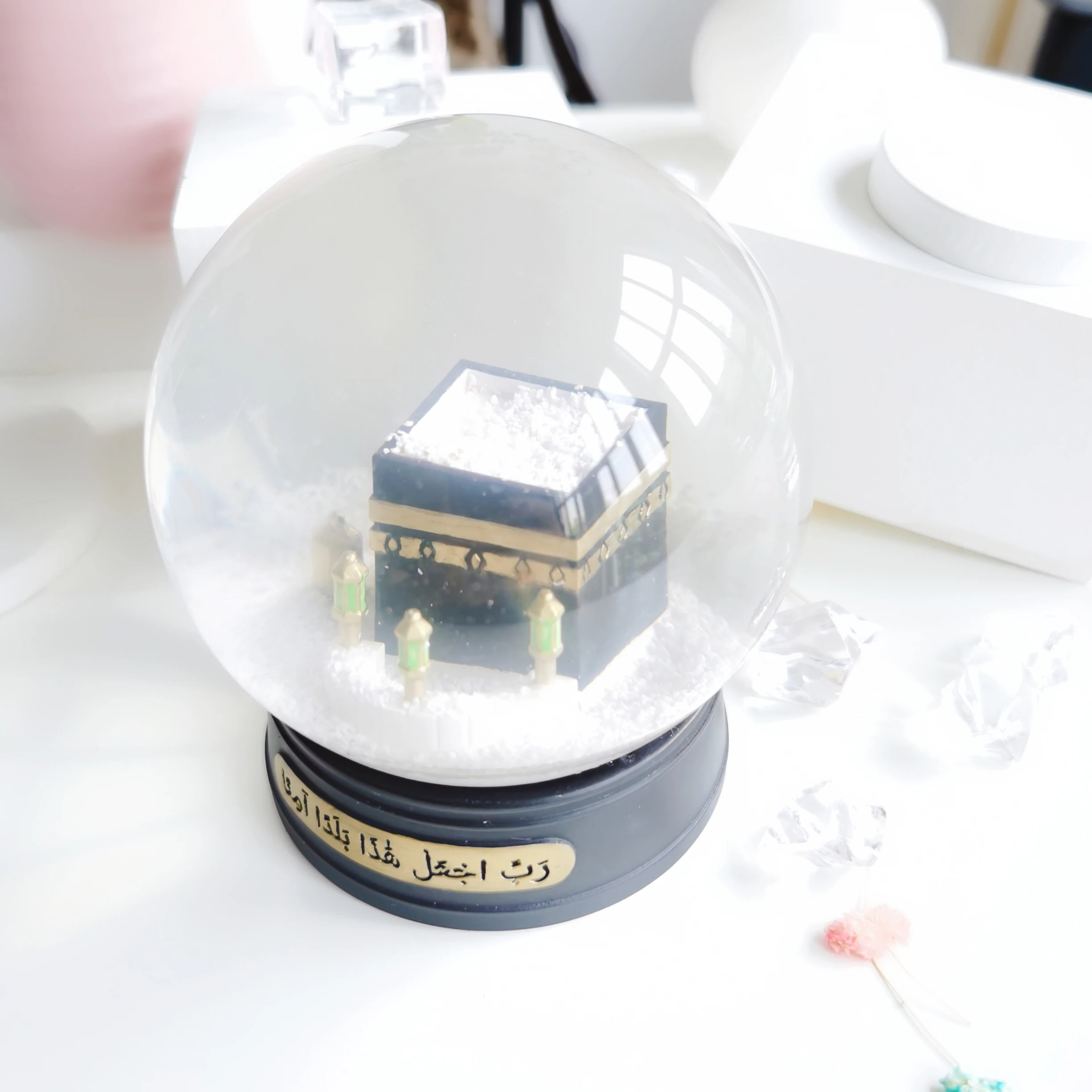  Мусульманский водный шар Kaaba с индивидуальным дизайном 100
