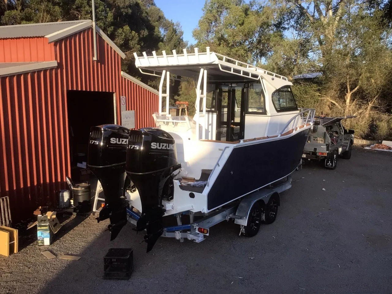 Госпел лодки 7 5 м Profisher алюминиевая рыбацкая лодка каюта для продажи в