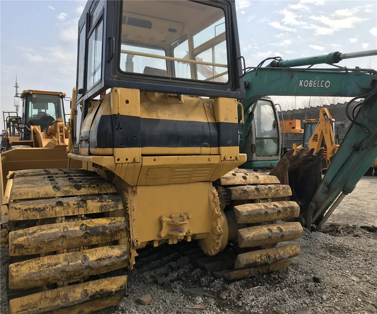Cheap Used Mini komatsu D60 Bulldozer for Sale D60p Track Dozer D60-8