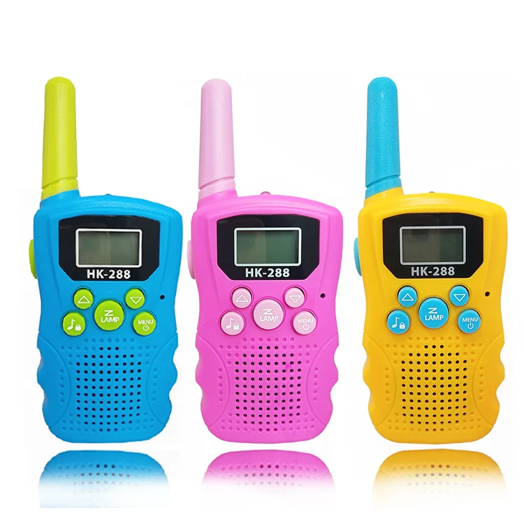 22 Channel Two Way Audio Toys 3 Miles Children Walkie Talkie Sets for Kids