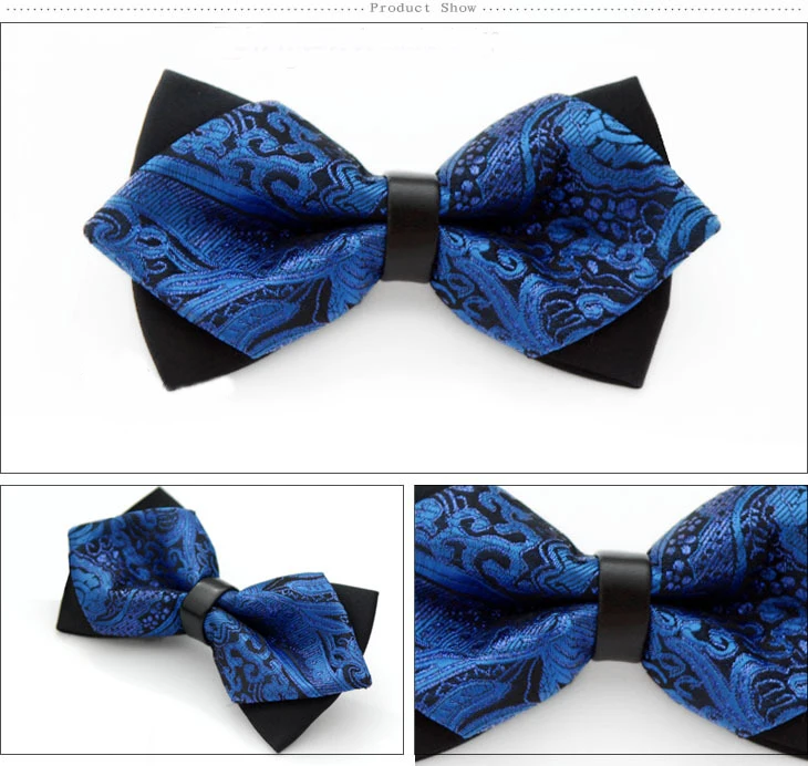 Мужской галстук-бабочка брендовый классический в горошек для мужчин отдыха деловые