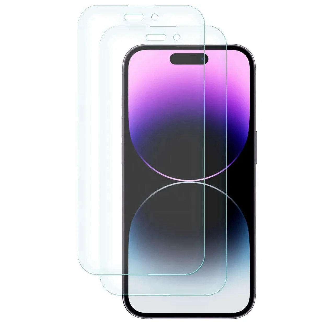 3 pack easy install For iPhone 14 Pro max 14 plus Eyes protect filter Anti blue light UV Tempered glass flim screen protector