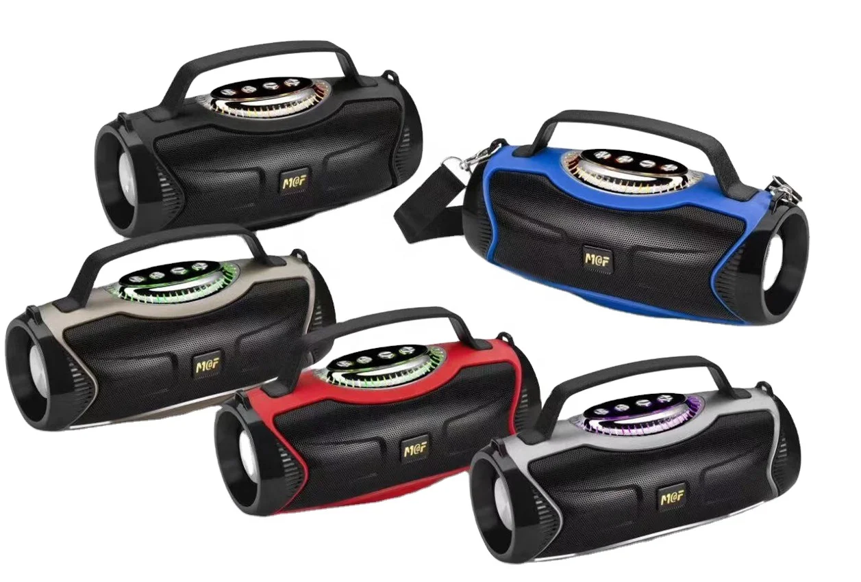 MF200 parlante portatil sound box mini Subwoofer Wireless loudspeaker boombox Portable wireless speaker Outdoor with light