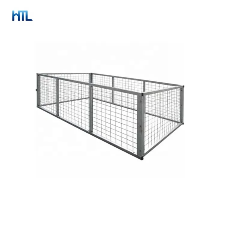 Горячеоцинкованная Съемная клетка для транспортного прицепа HML
