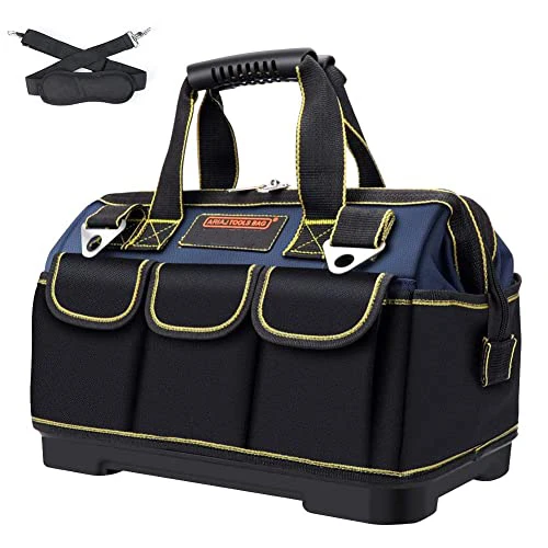 Pinghu Heavy Duty Large Canvas Tool Bag Elecrician Woodworking Thick Tool Bag for Tools