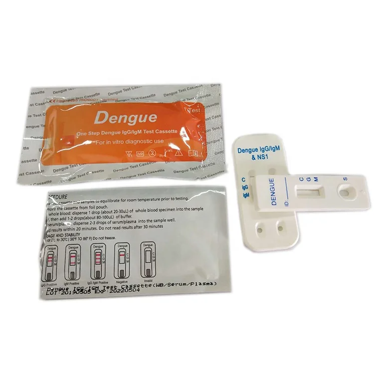 Cut Price!! Cambodia Laos Bangladesh One step dengue NS1 antigen blood rapid test kit