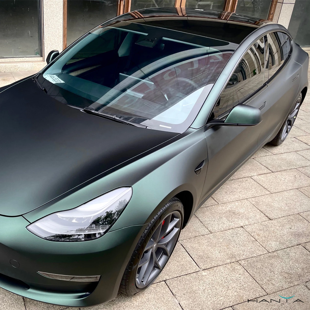 Атласная матовая Автомобильная виниловая рулонная наклейка
