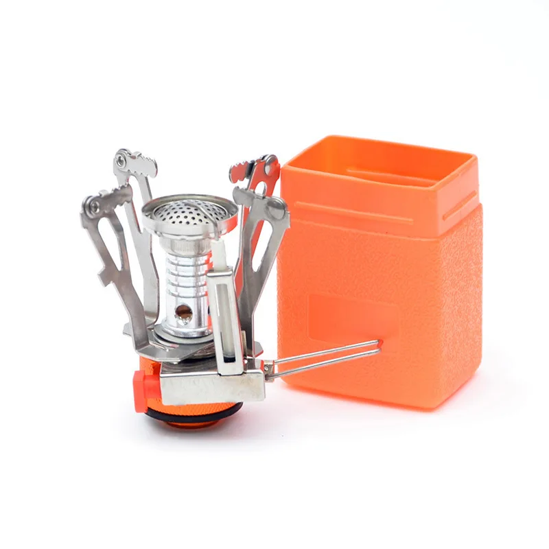Outdoor Picnic Camping Integrated Mini Stove With Electronic Ignition Portable Stove For Travel