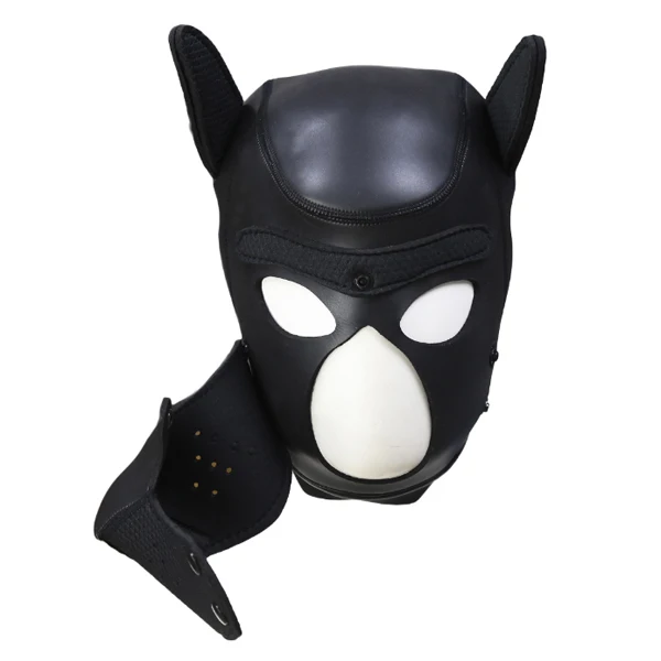 Puppy Play Dog Hood Mask BDSM Bondage Restraint Hood Fetish Pet Role Play Sex Toys For Couples