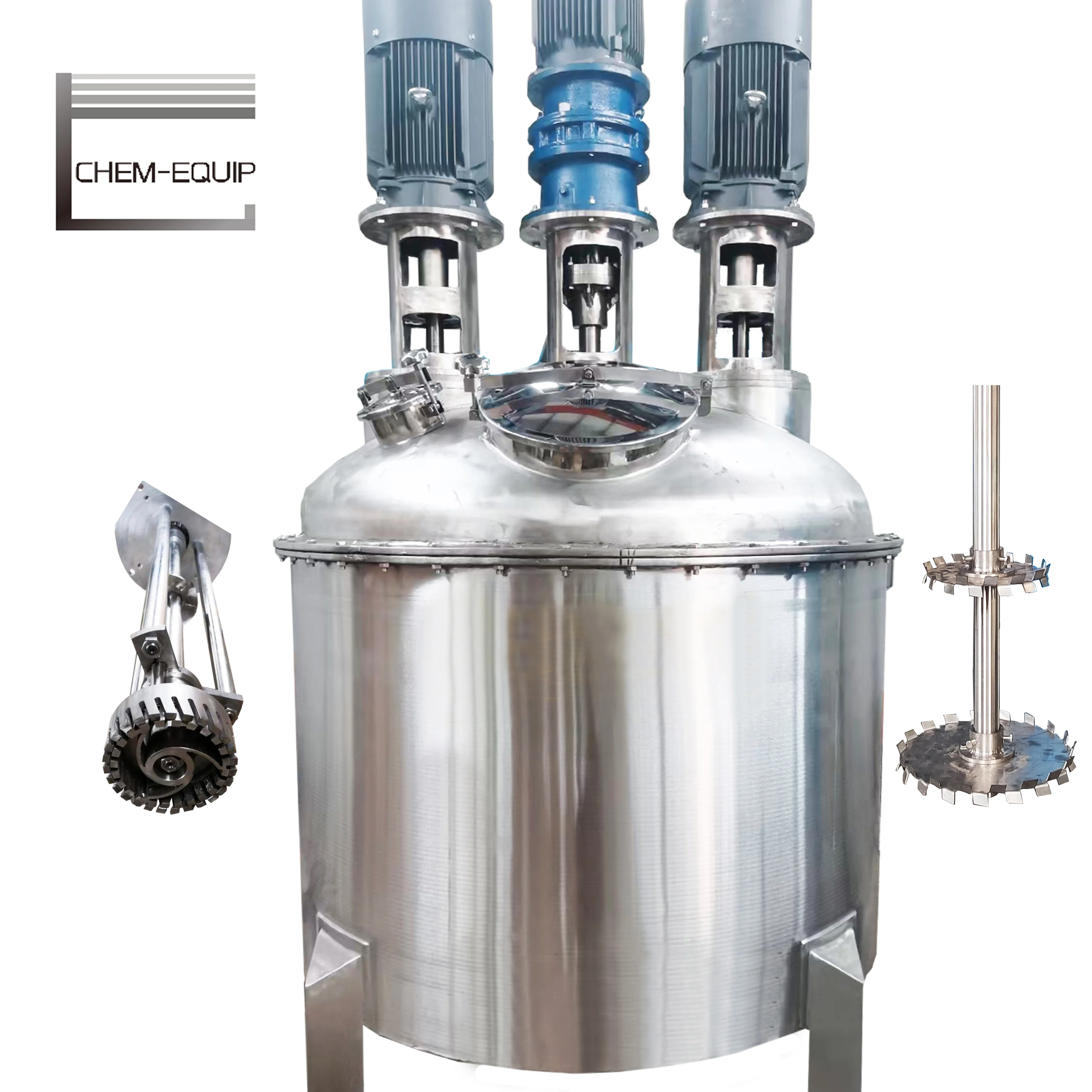 Lotion Ointment Cream Homogenizer and Emulsify Making Mixing Tank/ Vacuum Homogeneous Emulsifying Tank
