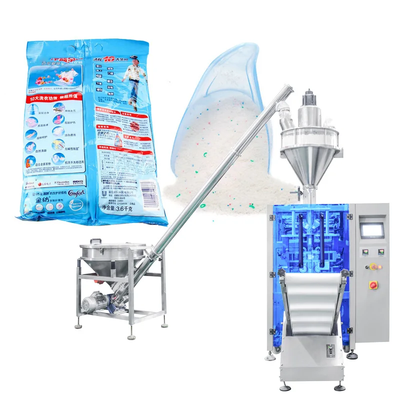 spices powder packaging packing machine in detergent powder 1kg to 5 kg