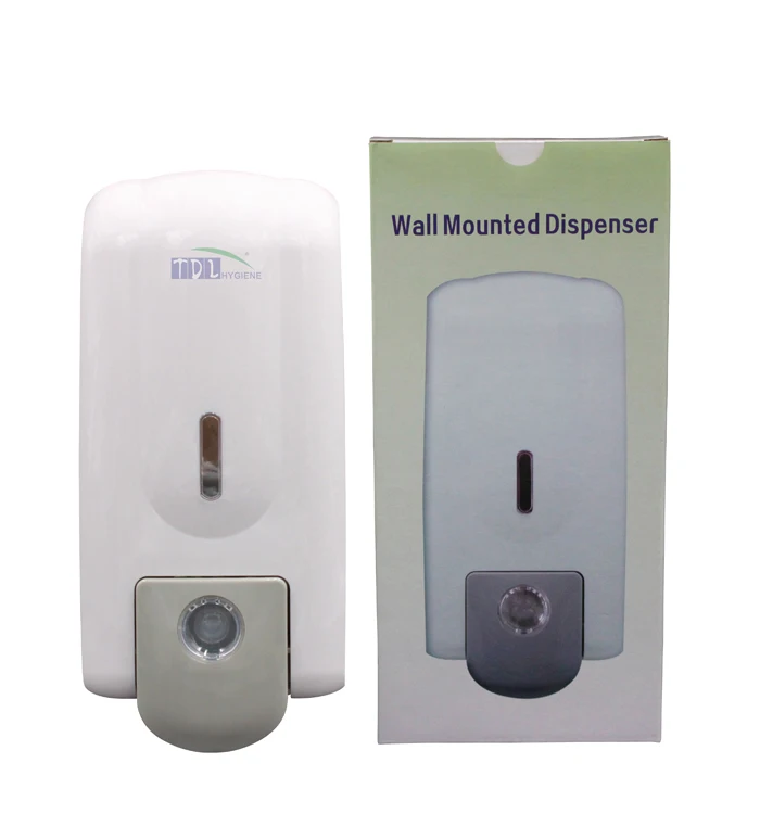 Plastic Manual Wall Mounted Hand Sanitizer Dispenser
