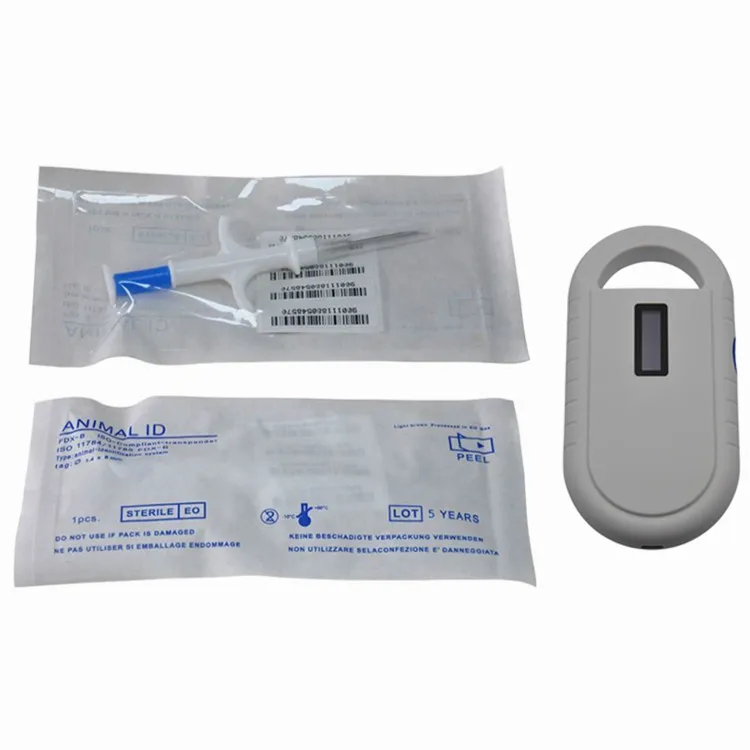 Glass Tag 125khz 134.2khz Injectable Micro RFID Chip Dog Cat Pet Microchips