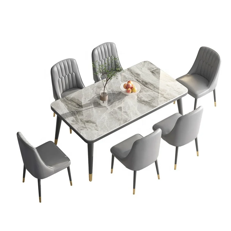Modern Restaurant Home Dining Room Furniture Table Set Dining Chair