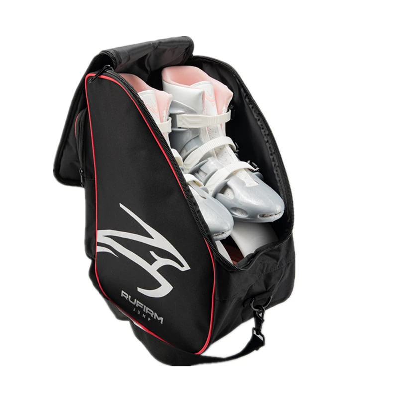 Jump Shoes Backpack Men Women Roller Skates&Ski Boots Bag Large Capacity Snowboard Shoes Triangle Backpack Equipment Backpack