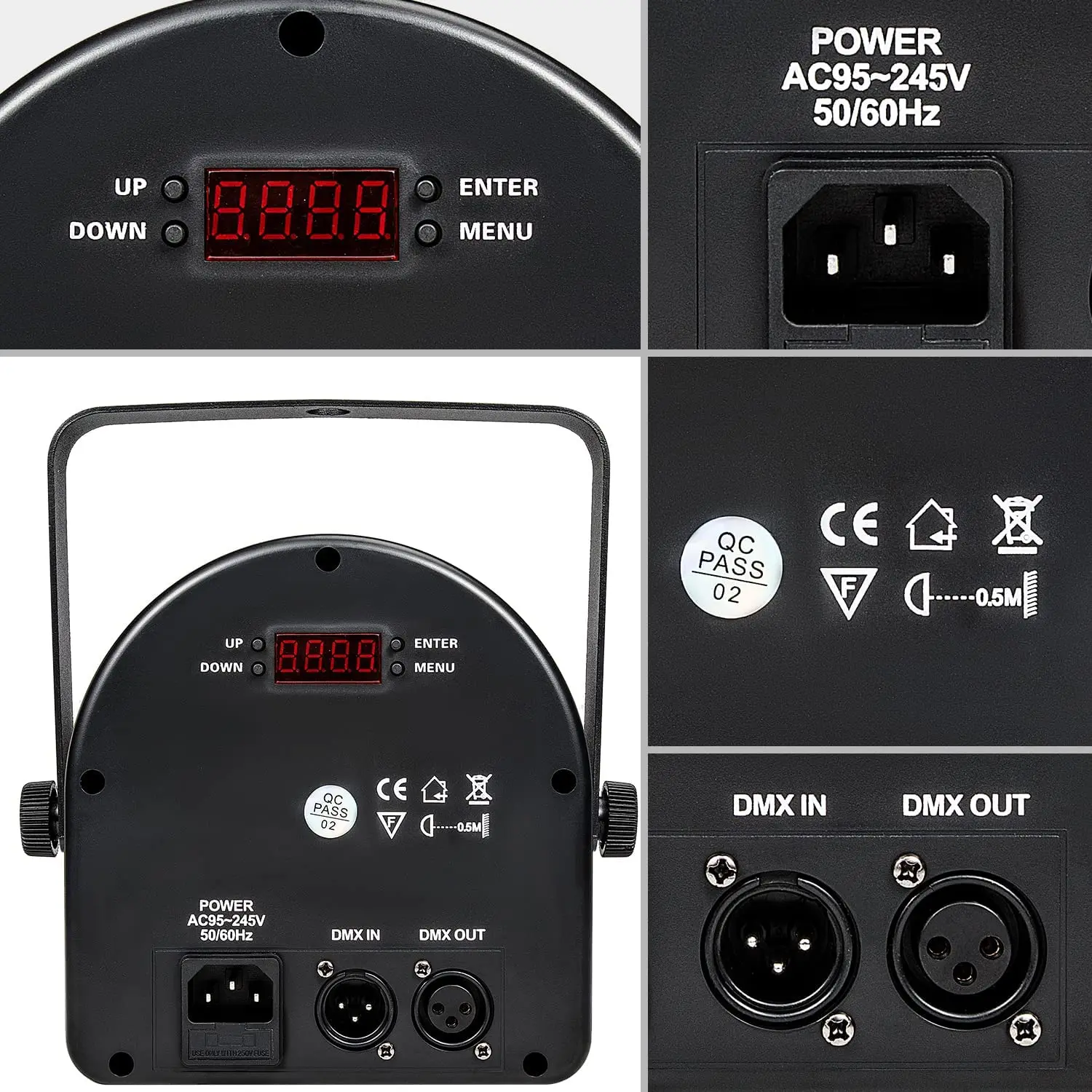 Baisun new  point shapes, patterns, water lines, auroras, circles RG  2 in 1 laser light with remote control stage bar light