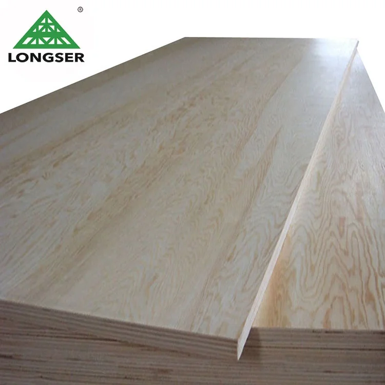E1 standard 9mm 12mm 15mm 18mm pine plywood sheet for furniture used
