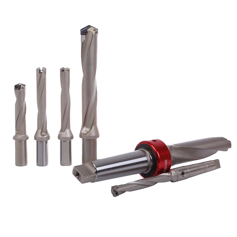 MDBT SPMG SPMT WCMT WCMX Indexable Bit U Drill Tool Holder for Aggressive Drilling CNC Indexable Insert High Speed Coolant Drill
