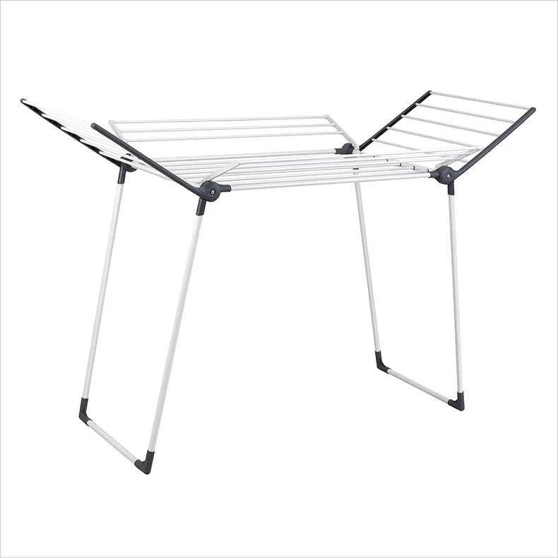 High Level Gullwing Racks Steel  Wing Shape Free Standing Laundry Drying Rack Multifunctional folding Clothes Dryer Clothes