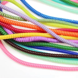 Muti Color Colorful Mobile Spiral Cord Protector Charger Wire Wholesale Protector Cable USB Cable Protector for Apple