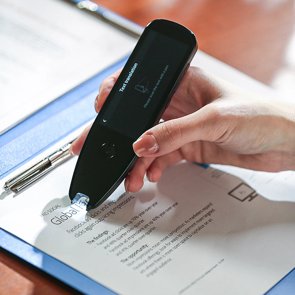 OEM ODM Smart Digital  WIFI OCR English Speaking language machine AI smart Translator scan reader Pen