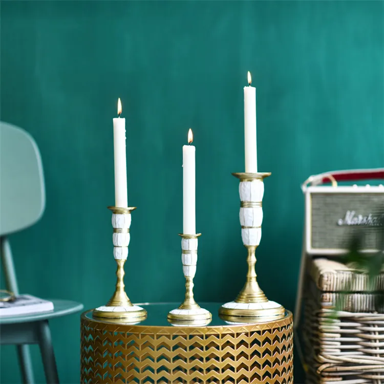 
Creative Simple Nordic High-End Home Candle Holder Jewelry Table Setting Decoration 