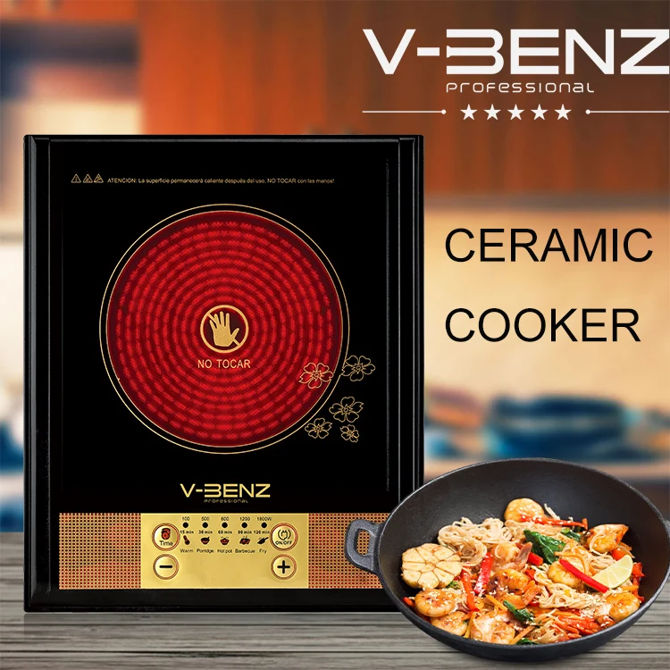 
V-BENZ Hot Sale household Promotion Ultra Slim Touch Control electric induction cooker 