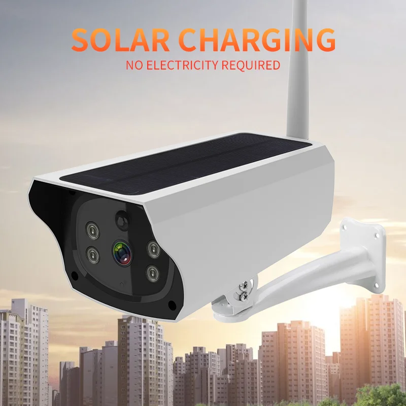  VESAFE продвижение CCTV безопасность Солнечная энергия наружная 1080P WIFI IP