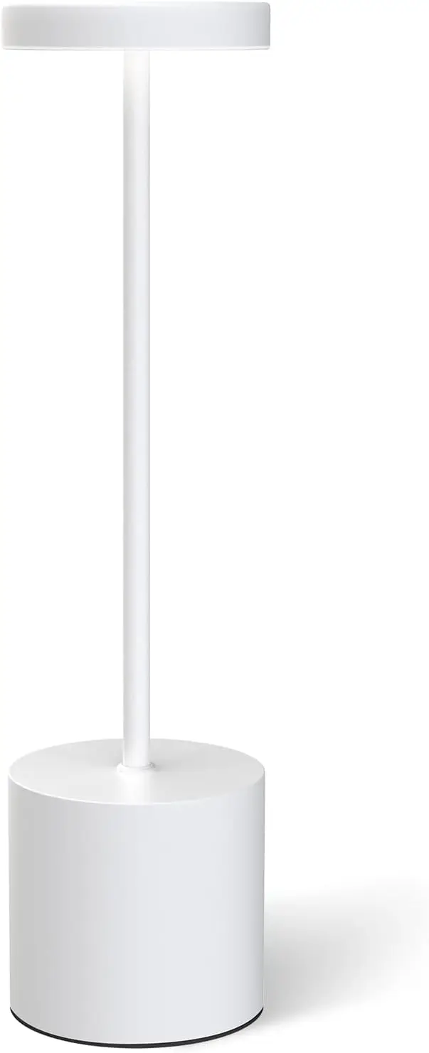 Modern Romantic Led Table Lamp Cordless Desk Lamps Portable USB Rechargeable Luxury Restaurant Table Light Desk Table Lamp