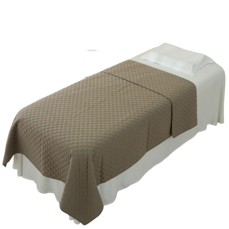 brown Microfiber Quilted Blanket 200x150cm multicolor summer quilt Ultra Soft Warm and Comfortable Machine Washable
