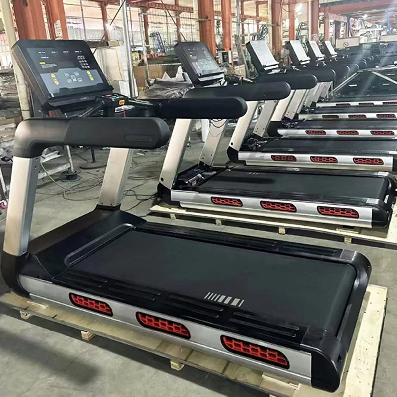 Multifunctional Gym Fitness Equipment Cardio Training Workout Running Walking Machine Commercial Treadmill With Auto Incline